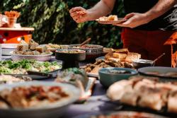 Arabische vegetarische Mezze