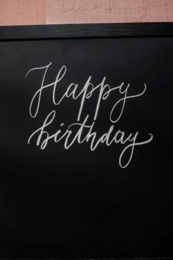 Happy Birthday